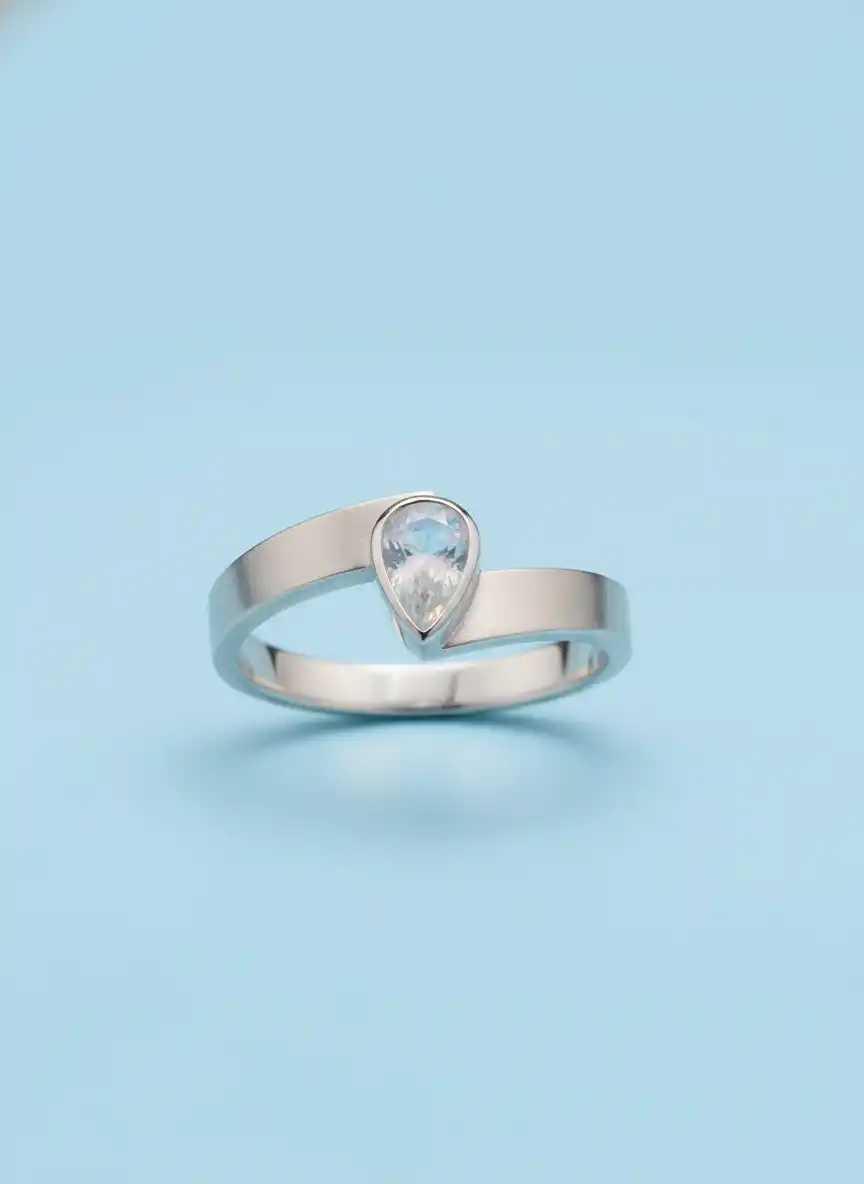 Elegant hands motif for a luxury jewelry brand showing plum nails, a diamond ring, and a green leather watch