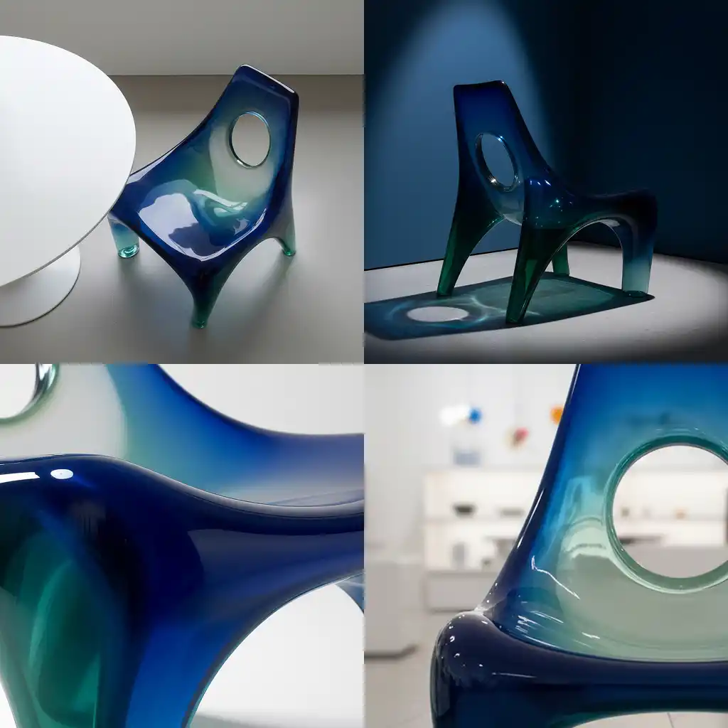 Generate a set of images suitable for display on the Amazon platform using product images of chairs.